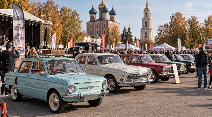 Закрытие сезона Retro Car Ryazan & «Запорожец» — Рязань