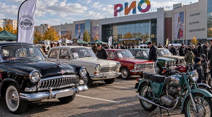 Закрытие сезона Тверского ретроклуба — Тверь · ТРЦ «РИО»