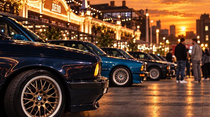 Закрываем сезон ретровстреч BMW — Москва · «Три вокзала. Депо»