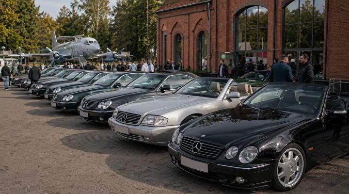 Закрытие сезона классических Mercedes-Benz — Москва · Музей «Автомобили мира»