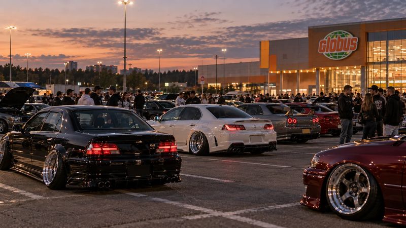 Leroy Stance Meet: встреча Family Style и Street Team — Одинцово (д. Юдино) · парковка ТЦ «Глобус»