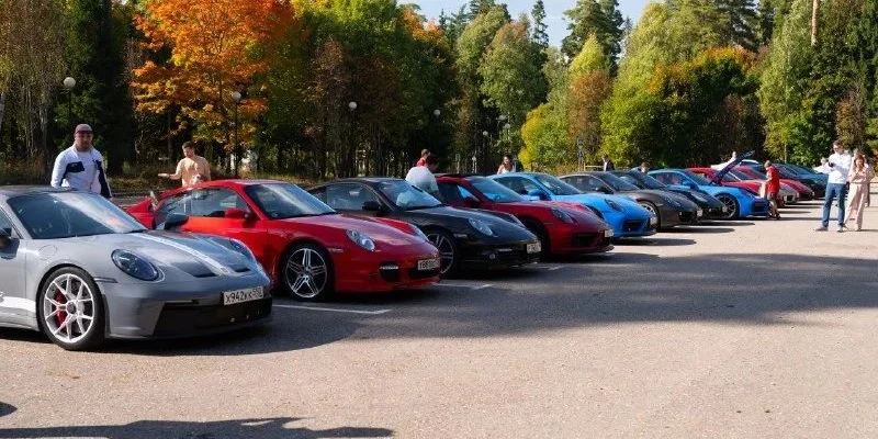 Porsche Ride Unleashed — Москва (от МКАД до МКАД, северное направление)