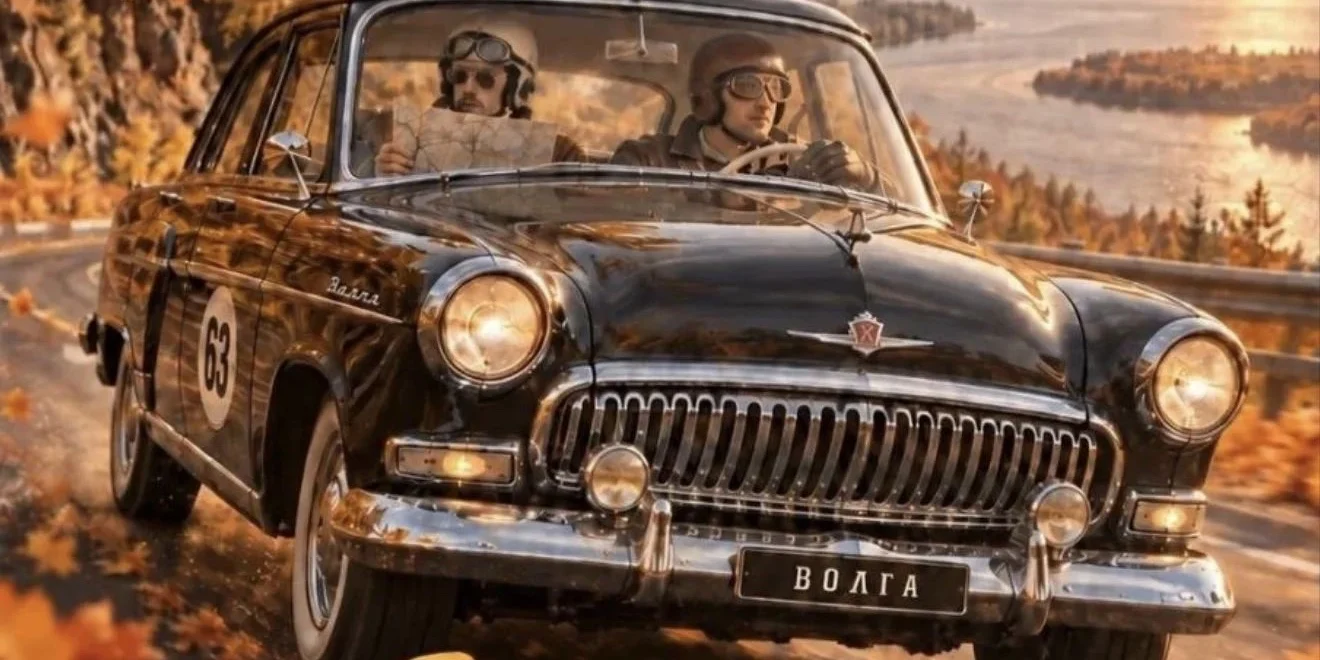 Ралли «Осенний винтаж» — Самара, посёлок Курумоч