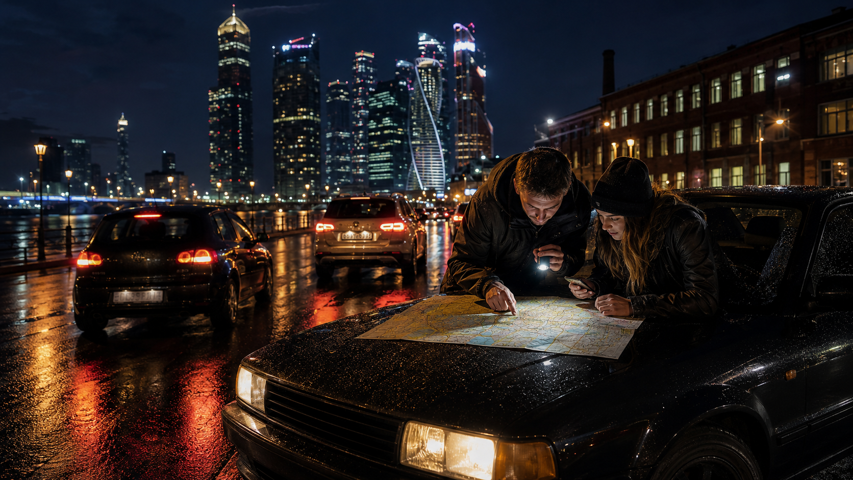Автоквест «Закон каменных джунглей» — Новозаводская ул., 27, Москва
