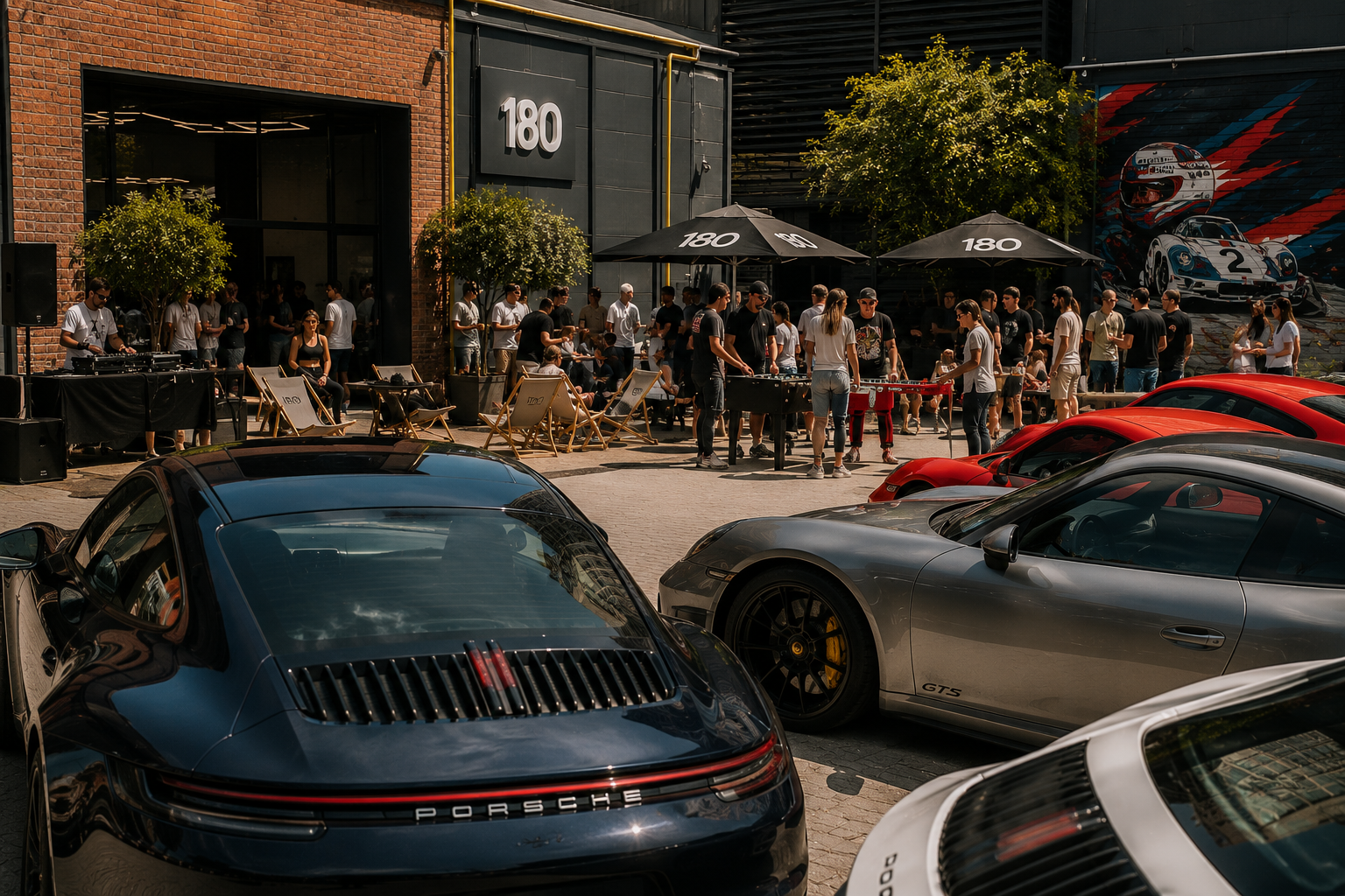 Porsche Morning — Новослободская ул., 48, Москва