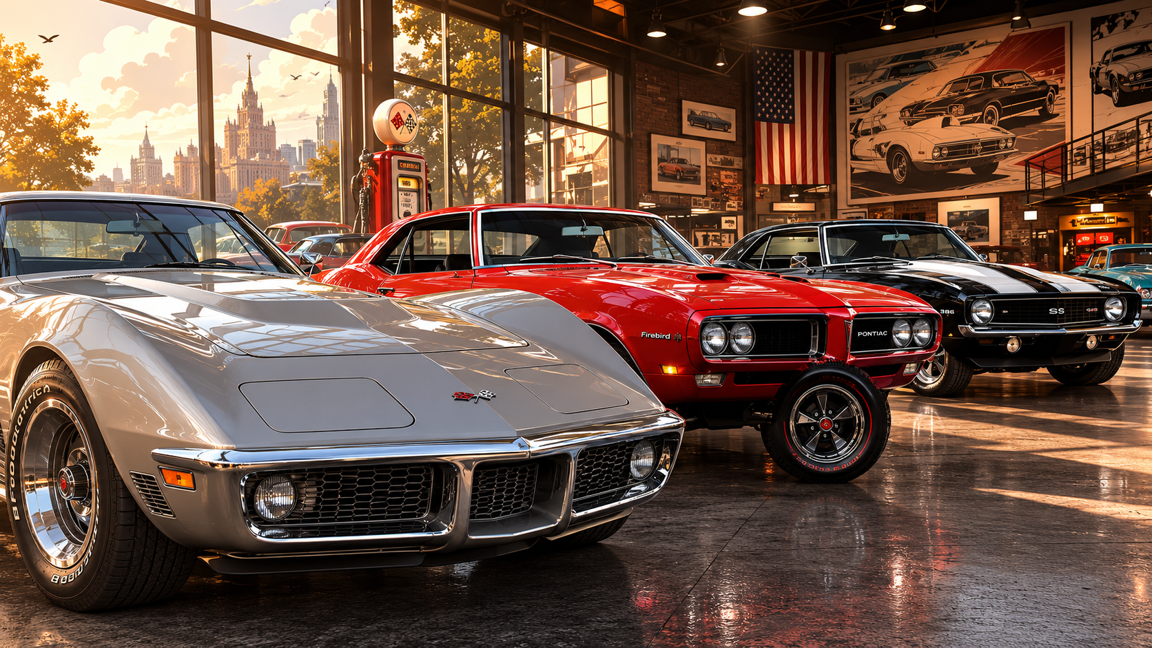 Corvette Firebird Camaro — в 14:00. Москва, музей «Автомобили мира»