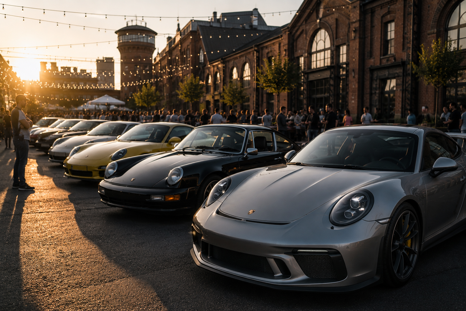 Встреча Porsche Ride — «Три Вокзала. Депо», Москва
