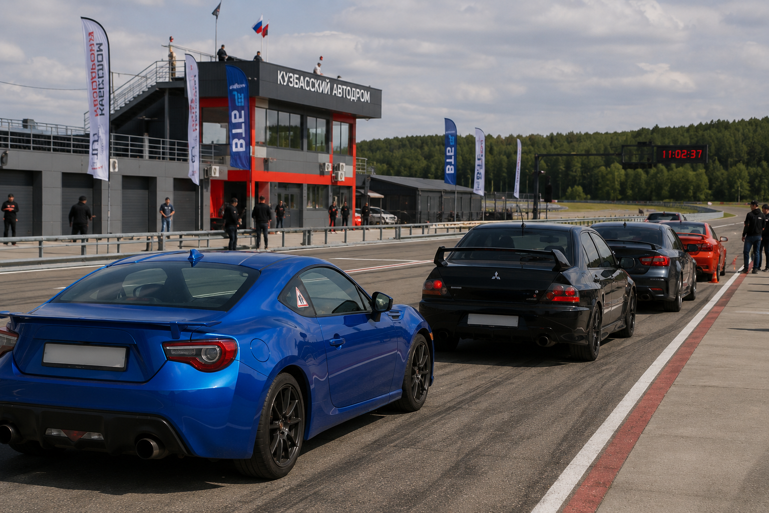Кузбасский автодром. Трек-день — «Кузбасский автодром», Топки