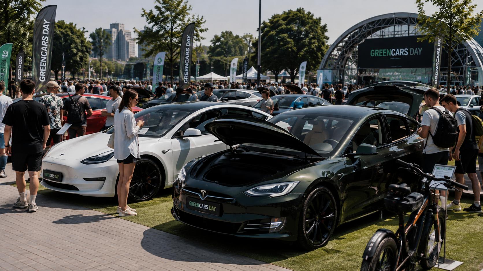 GreenCars Day 2026 — сквер «Манифест», Минск, Беларусь