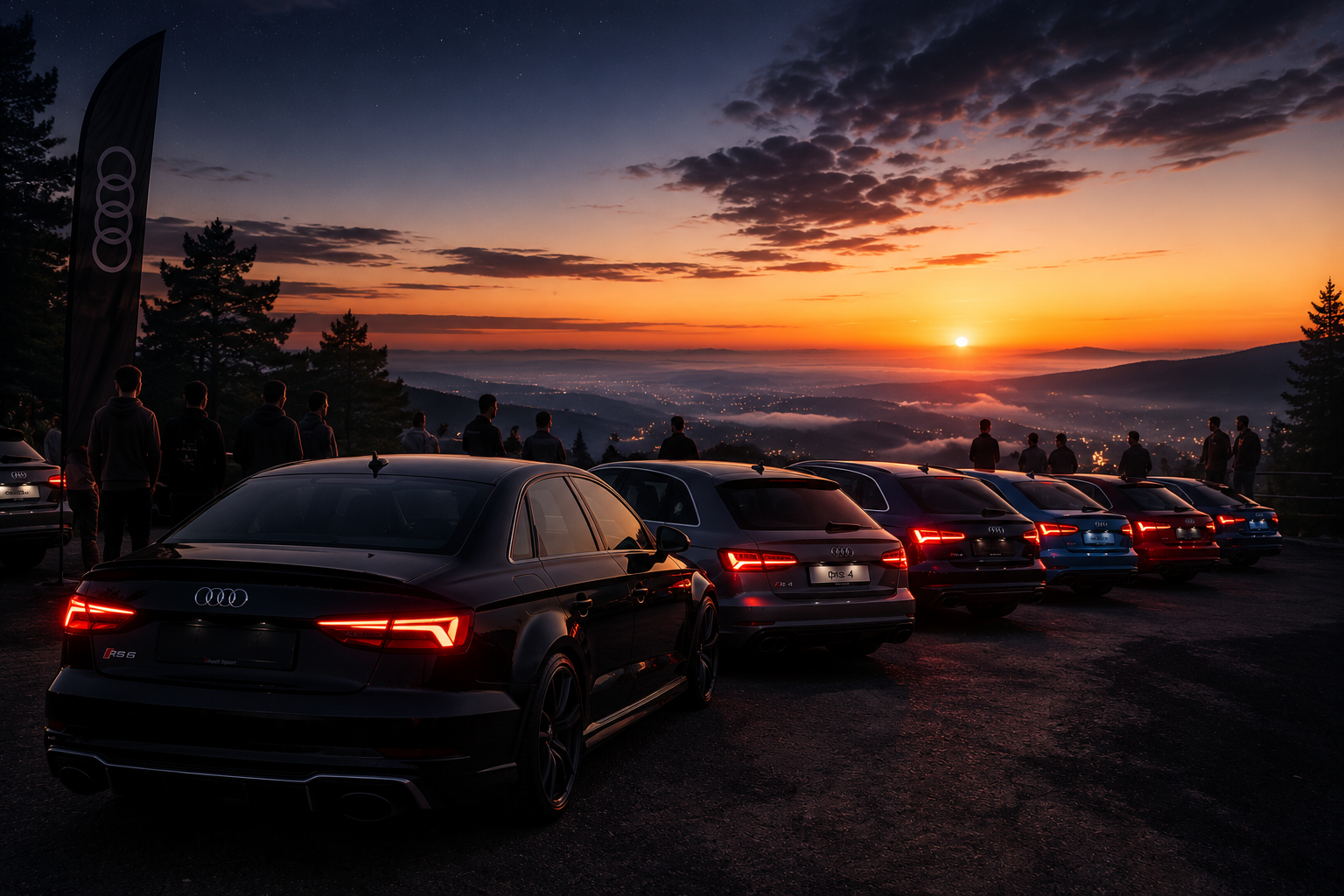 Audi Family. Встреча рассвета — место сообщат участникам