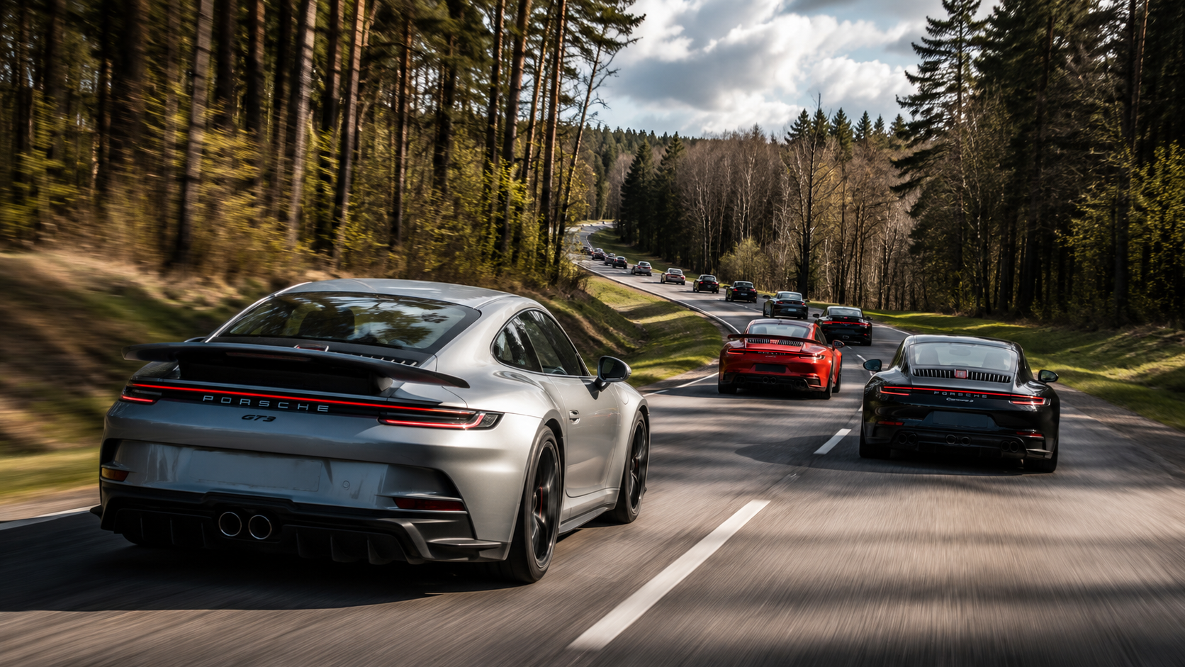 Porsche Ride Unleashed — Москва — Старица — Москва