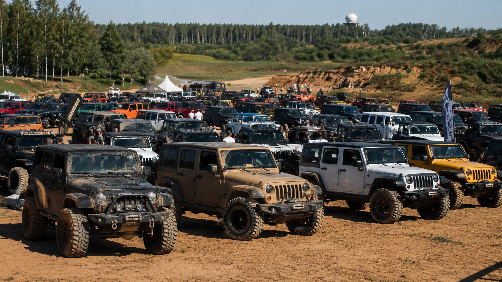 День рождения Jeep Wrangler Club — Москва