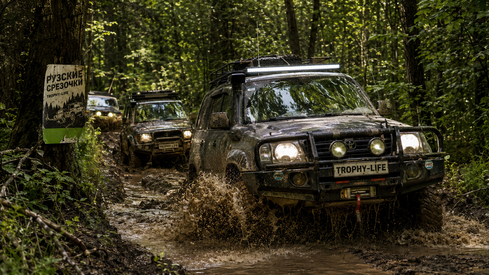 Трофи Лайф 4×4. Рузские Срезочки — Рузский район, Московская область